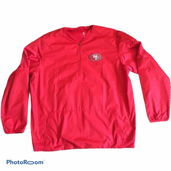 NFL Other - SF 49ers NFL Nike On Field Pullover 1/4 Zip Jacket